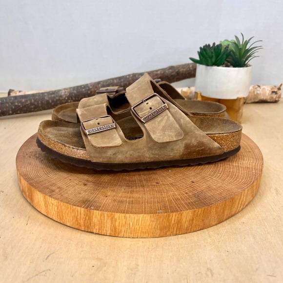 Birkenstock Arizona Soft Footbed Sandals – Women’s 6 / EU 37 – Tan Oiled Leather - Picture 3 of 15